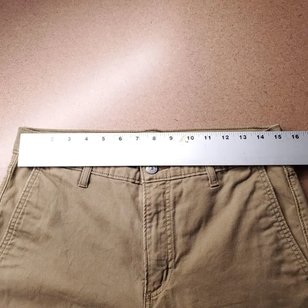 Levis 511 Slim Fit Straight Leg Chino Pants Men 31x30 Brown Stretch Preppy